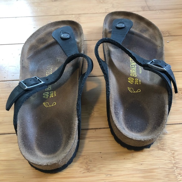 EUC Birkenstock leather gizeh - Picture 3 of 3